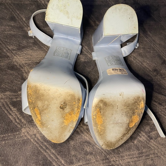 Aldo Shoes “ Kandie” Powder Blue Platform Sandal US 8 - Picture 15 of 17